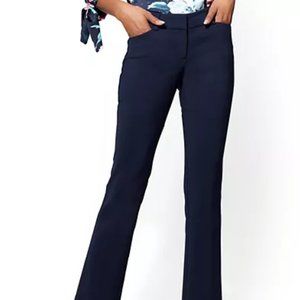 New w/ Tags- New York & Co. Straight Leg Signature Fit Stretch Trousers- Size 12